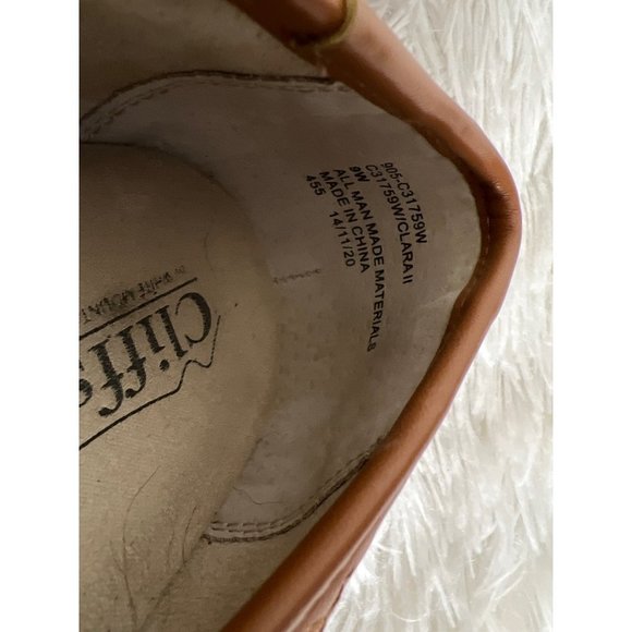 Cliffs by White Mountain Clara Brown Ballet Flats Side Buckles 9W - Picture 4 of 7
